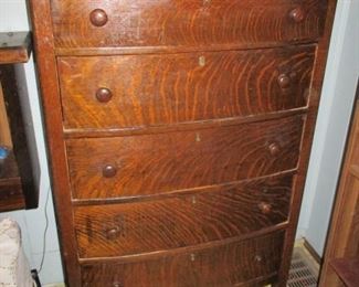 Antique Tiger Oak Dresser