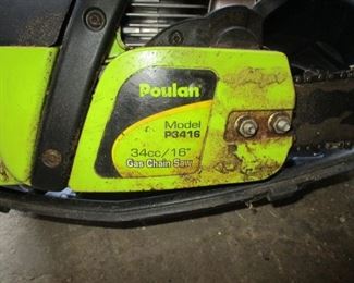 Poulan Chain Saw