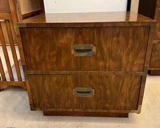 Vintage 5 drawer nightstand - Dixie - Campaigner 