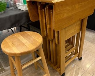 TV Tray/Table Set