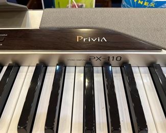 Very nice Casio Privia 73 weighted keys.