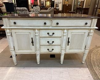 Absolutely beautiful and like new buffet!  Recently purchased.