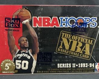 1993-94 Hoops Series 2 Basketball Hobby Box