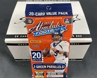 2022 Panini Absolute Football Jumbo Value Box