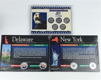US Mint State Quarter Set + 2 Colorized Quarter