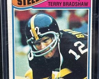 1977 Topps Terry Bradshaw QB HOF, Steelers