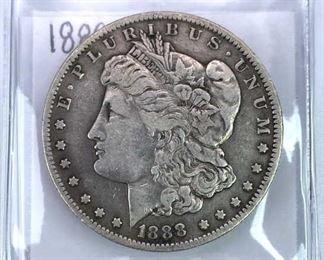 1888-O Morgan Silver Dollar, U.S. $1 Coin, VF