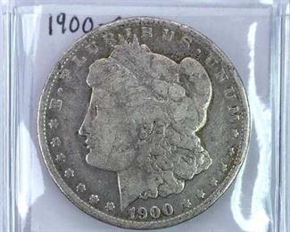 1900-O Morgan Silver Dollar, U.S. $1 Coin, G-VG