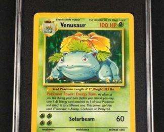 1999 Pokemon Venusaur Holo Base SGC 4