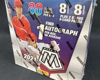 2021 Mosaic Baseball Mega Box w/ 1 Autograph