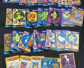 1999 Pokemon 1st Movie Trivia Cards