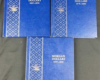 Whitman Morgan Dollar Books, All 3 in Set