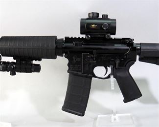 SMI SMI-15 .223 Pistol SN# SMI-B01920, With BSA Red Dot Sight, Armed Forces Laser Sight Module