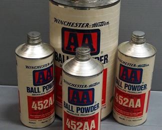 Winchester AA Mill Powder, Approx 5.25lbs 452AA, One Partial, Local Pickup Only