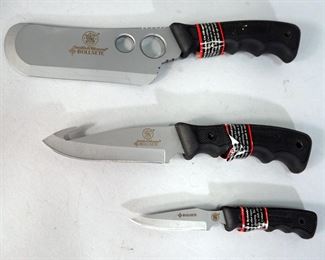 Smith & Wesson BullsEye 3 Piece Camping Knife Set