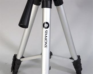 Camera Mount Head Gear, Simmons Tripod, And Handcuffs With No Key