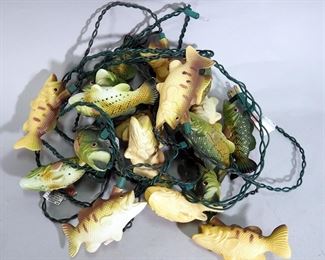 Fish Traps, 5' Fishing Net Pole, Ice Fishing Spike, And More