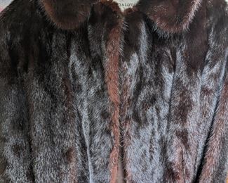  Size Small Woodward and Lothrop Mink  Coat