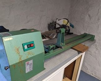 Wood Laith in Working Condition