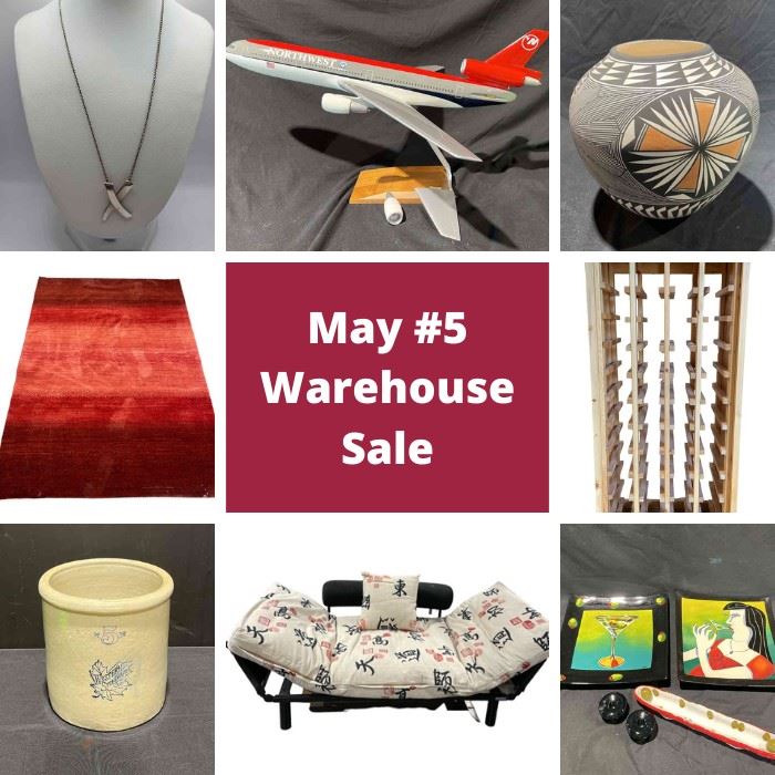 May 5 Warehouse Sale
