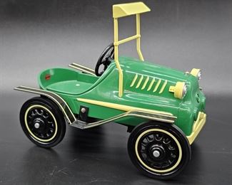 1964 Tin Lizzie, Garton Pedal Car Model
Issued in 1995, Luxury Edition from Hallmark Kiddie Car Classics in Original Box
Numbered, Limited Edition w/ COA
This is a Scaled Down Model
