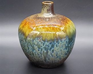 Art Pottery Ombre Bottle Vase