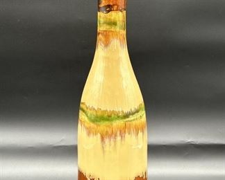 Southwestern Style Art Pottery Floor Standing Vase