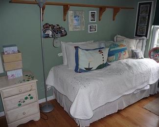 Twin Bed & Night Stand