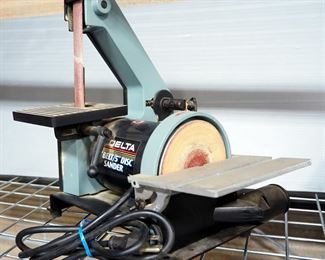 Delta 1" Belt/5" Disc Sander, Model 31-080, With Instructions
