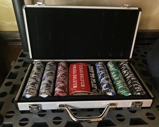 Poker Set with Case