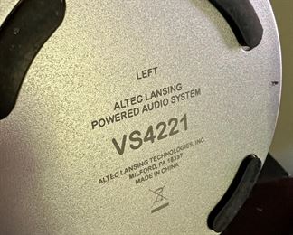 Altec Lansing Computer Speakers - VS4221