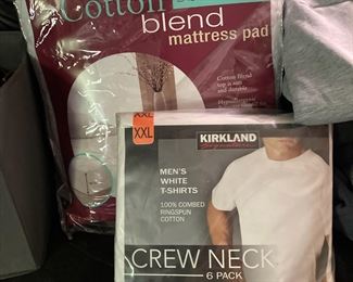 Cotton Mattress Pad, Kirkland 6 Pack Men's Crew Neck