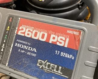Honda 2600 PSI Pressure Washer - XR2600