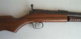 C/1940's brass and walnut Benjamin Franklin air rifle