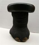 Vintage Elephant Taxidermy Foot/foot stool