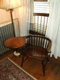 1950's Maple Windsor comb back Colonial School seat