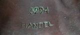 C/1910 signed Handel bronze lamp base