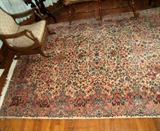1950's Karastan Kerman pattern rug, 6'3"x9'