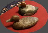 2 Early Carved Decoys