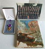 Nam Era Purple Heart with other Paper items