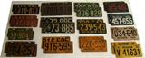 Amazing Collection of Michgan License Plate Pairs starting in 1927