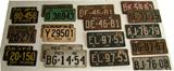 Amazing Collection of Michgan License Plate Pairs starting in 1927