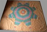 ~ C/1930's handmade Star pattern Quilt