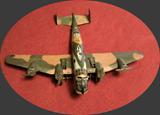 C/1940's Marx tin litho DC4 Bomber, camo decorated