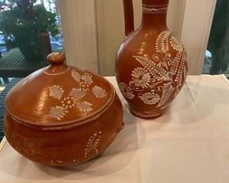Painted pottery
