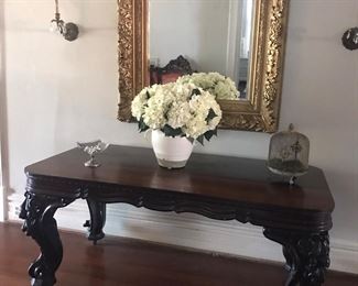 Large foyer table