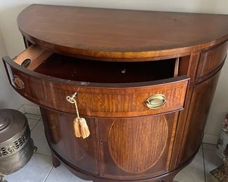 Baker Half Moon Credenza