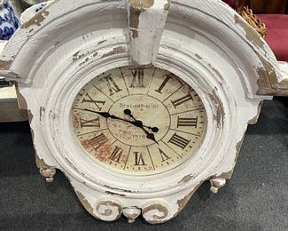 Distressed French Clock