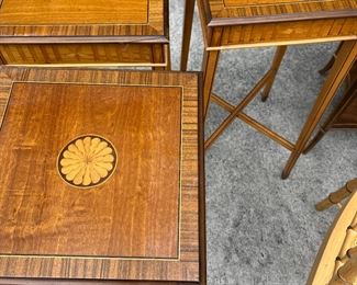 Baker Set Of 3 Side Tables