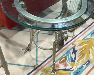 Maitland Smith Glass & Metal Table